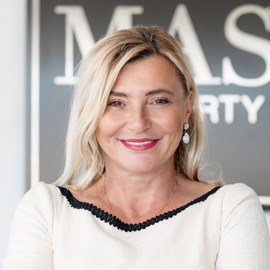 Margareta Stjernström, owner of Mas Property, in the Marbella office