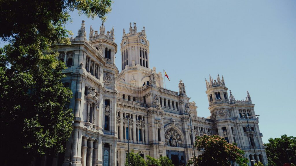 The Palacio de Cibeles, Madrid