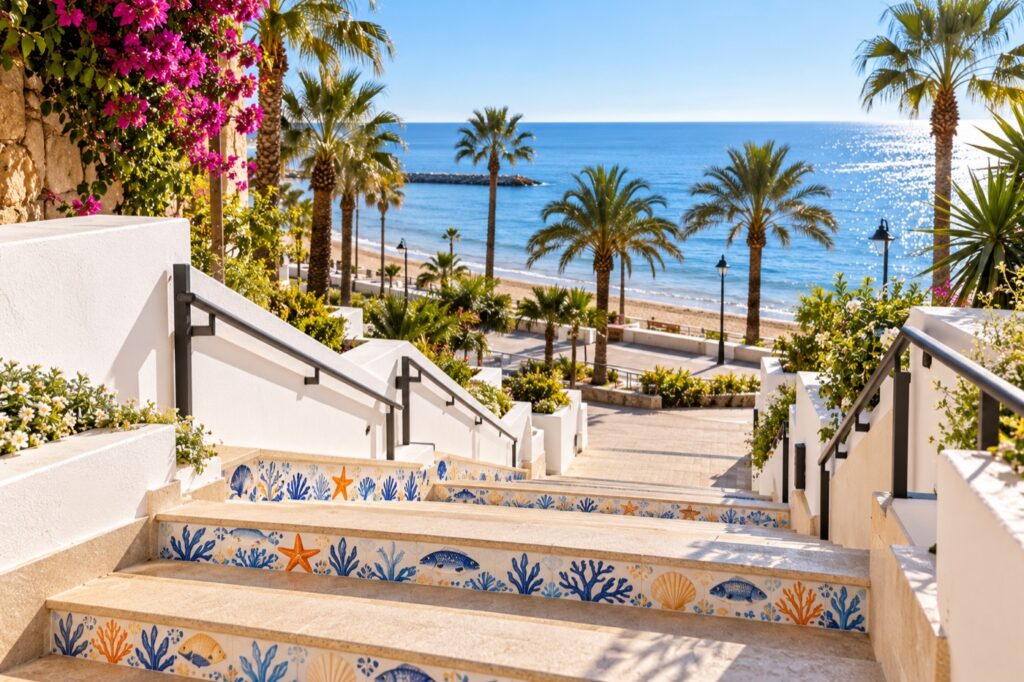 Marbella Enhances Its Seafront Promenade with Coastal-Inspired Renovations