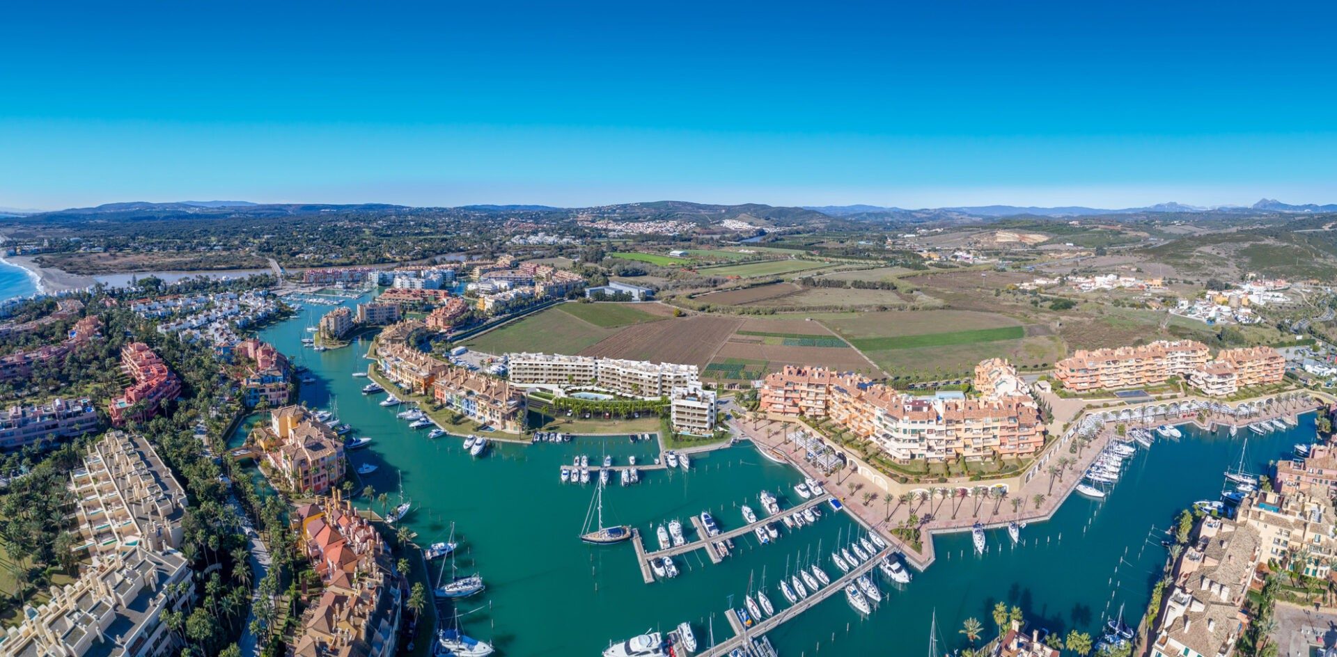 Sotogrande from the air