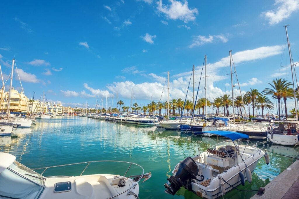 Boats in Puerto Marina, Benalmádena